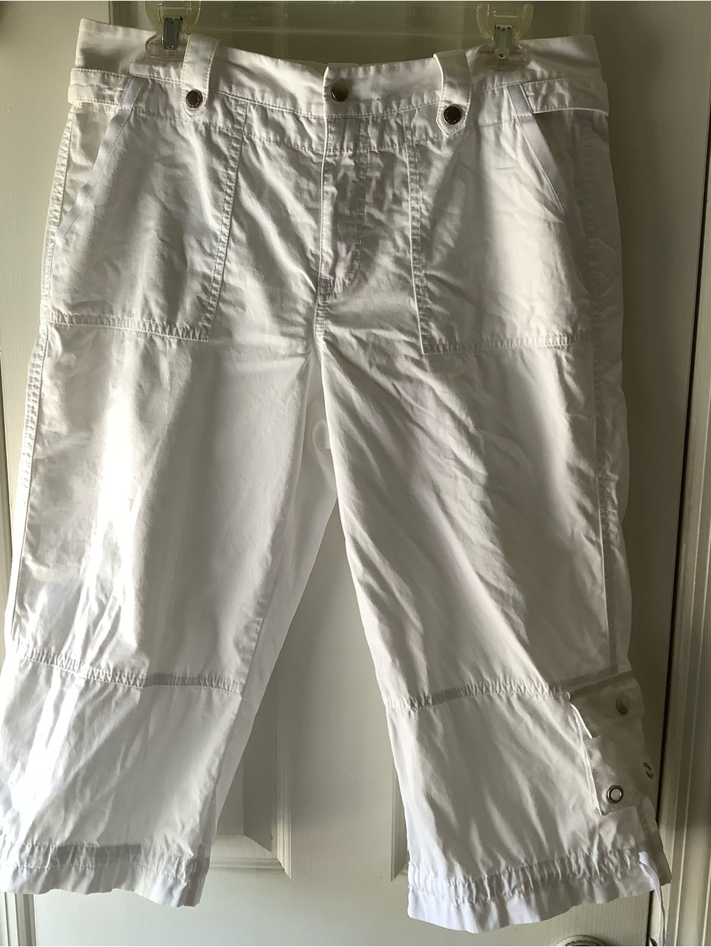 Sigrid Olsen white capris ~12P